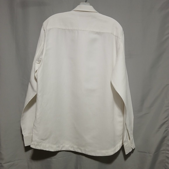 ORLEBAR BROWN Mens White Long Sleeve Button Up Shirt - Picture 3 of 11